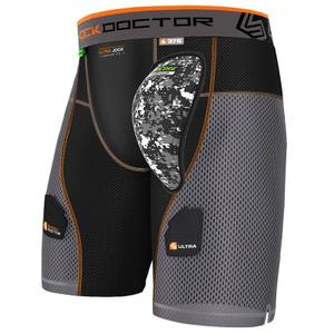 375-bl-gr-compression-shorts-with-hard-shell-shock-doctor-aircore-ultra-powerstride-black-grey