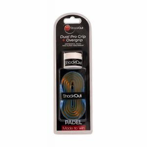 40040-b57-1-grip-and-overgrip-set-shockout-dual-pro-azul-naranja-one-size