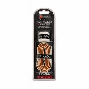40040-b86-1-grip-and-overgrip-set-shockout-dual-pro-blanco-naranja-one-size