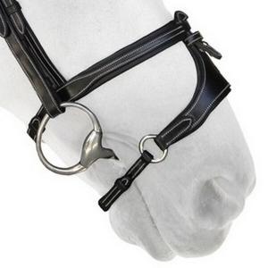 n11b-horse-cheek-pieces-with-x-nose-ii-silver-crown-black-full