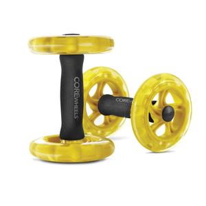 665-set-of-2-abdominal-wheels-sklz-core-black-yellow-one-size