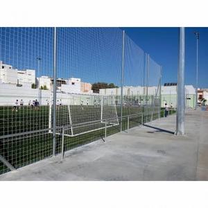0509012-galvanized-metal-posts-for-protection-net-without-fastening-softee-equipment-7-m-white-one-size
