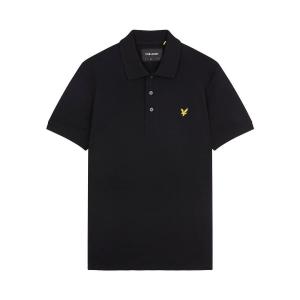 sp400vog-z865-polo-shirt-lyle-scott-plain-black