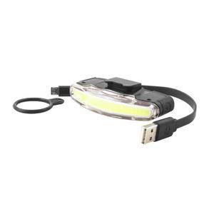 166627-usb-front-bike-light-on-handlebars-with-3-functions-standard-eco-flash-spanninga-arco-black-one-size