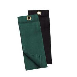 stg04200-cotton-golf-towel-standard-golf-dz-green-black-one-size