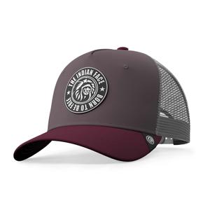 03-013-13-un-cap-the-indian-face-born-to-be-free-gray-red-one-size