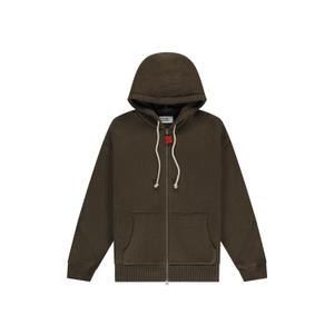 160chknzfw25-814-knitted-zip-up-hoodie-the-new-originals-chunky-acid-brown