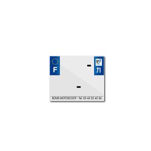 17303-blank-pvc-license-plate-strip-top-plaq-71-white-170x145-mm