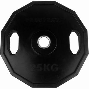 14tuscl298-olympic-rubber-discus-tunturi-black-25-kg