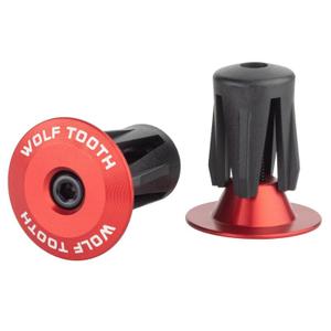 w-barplug-al-red-handlebar-adapter-with-alloy-tips-wolf-tooth-red-one-size