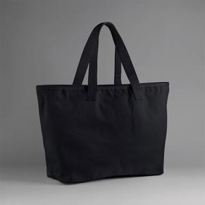 w606-black-zipped-beach-bag-westford-mill-black-one-size