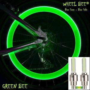 hl-121-g-led-bike-light-wheel-bee-cycle-bee-green-one-size