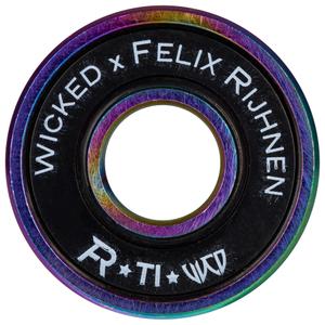 310109-roller-bearing-wicked-felix-rijhnen-ii-x16-gold-rainbow-titanium-coated-one-size