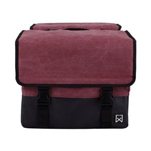 15110-double-coated-fabric-pannier-bag-willex-40-l-red-black-one-size