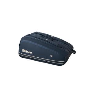 wr8043001-bag-for-15-padel-rackets-wilson-roland-garros-2025-blue-one-size