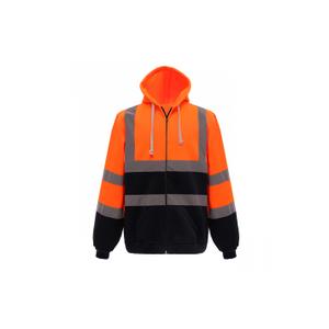 yhvk07-orange-navy-sweatshirt-high-visibility-zipped-hoodie-yoko-orange-navy