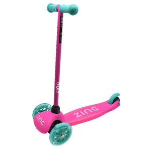 zc09514-children-s-scooter-zinc-sparkle-light-up-pink-aqua-one-size