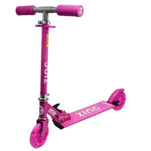 zc09886-children-s-scooter-zinc-twister-light-up-inline-pink-one-size
